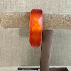 Alexis Bittar Bangle, Large Orange